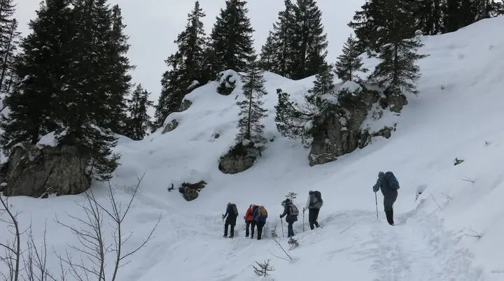SPIRI Wanderung Februar 2023 | © DAV Markt Schwaben | Foto Erwin Matzinger