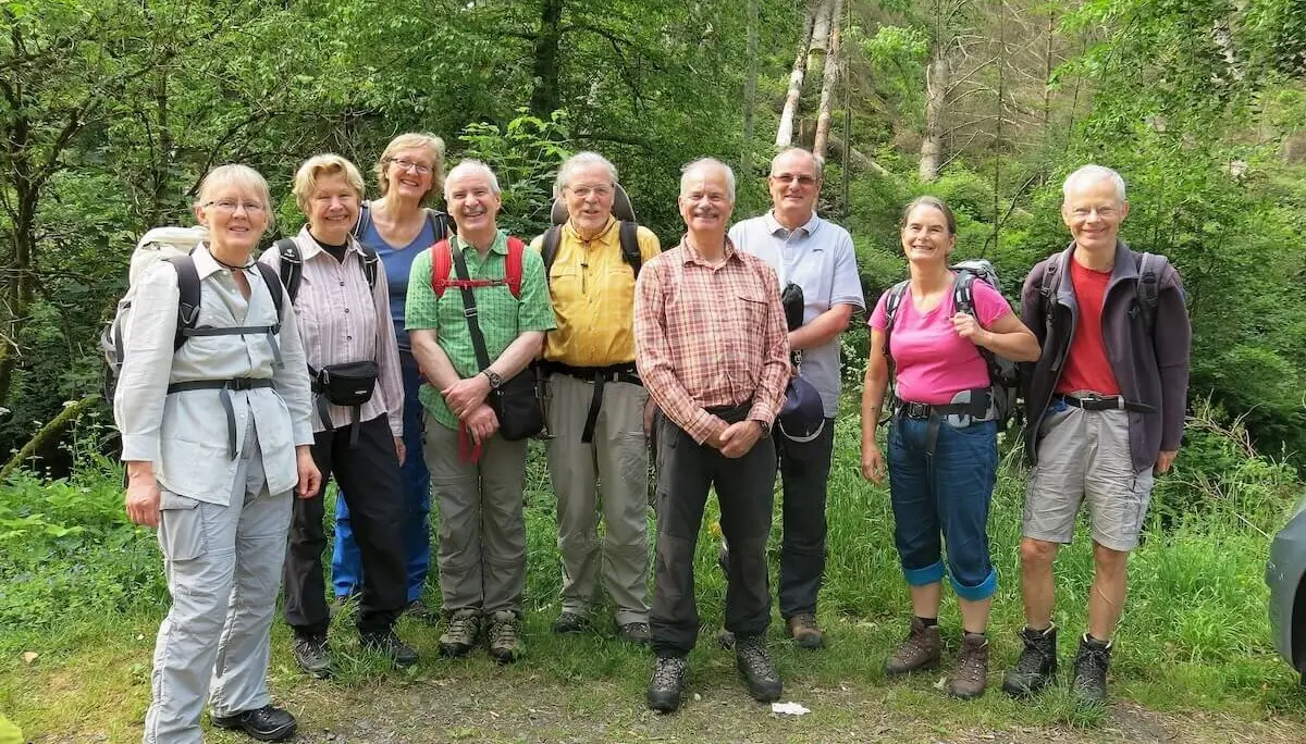 Bergwandern Elbsandstein 2023 Juni | © DAV Markt Schwaben/Erwin Matzinger