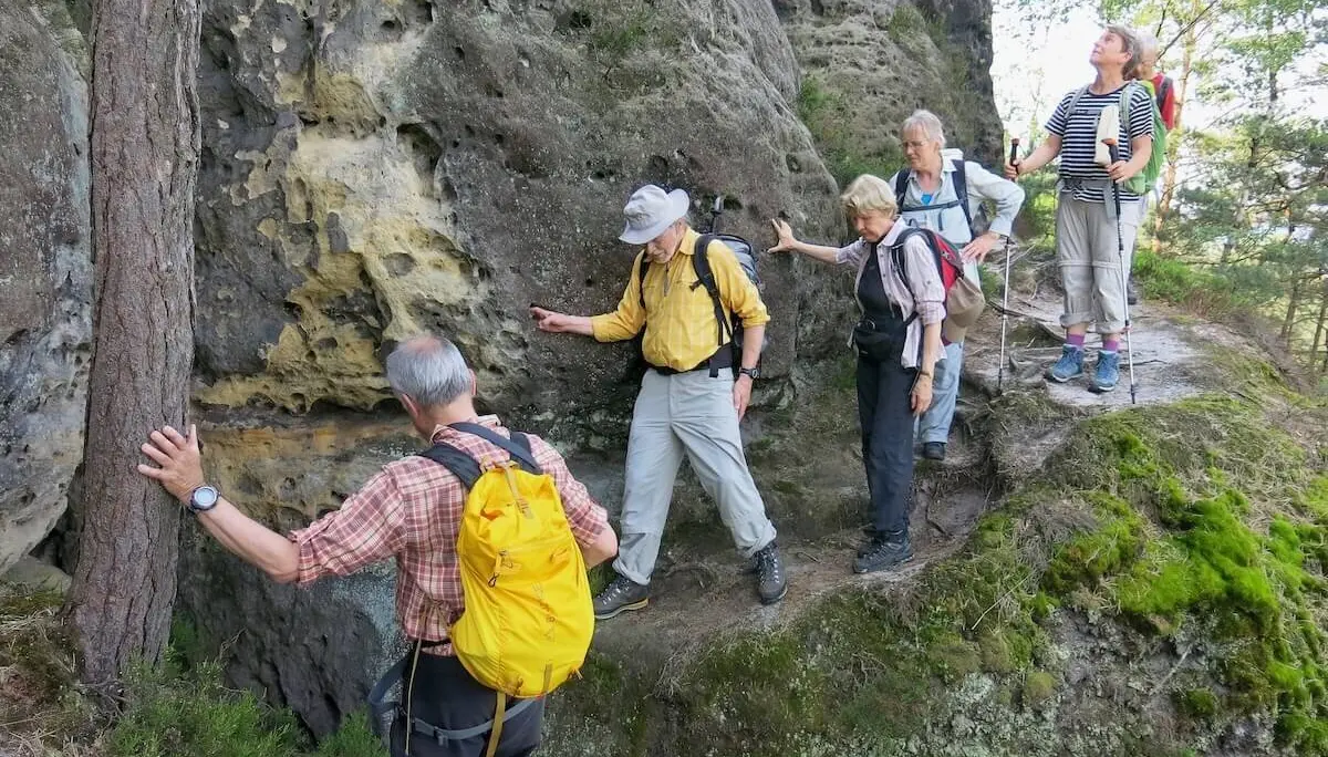 Bergwandern Elbsandstein 2023 Juni | © DAV Markt Schwaben/Erwin Matzinger