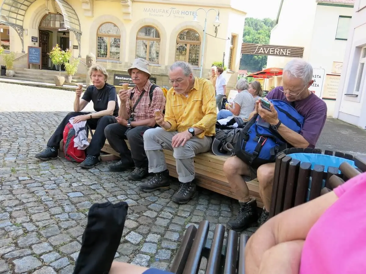 Bergwandern Elbsandstein 2023 Juni | © DAV Markt Schwaben/Erwin Matzinger