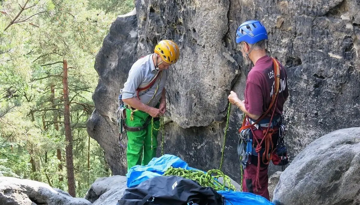 Bergwandern Elbsandstein 2023 Juni | © DAV Markt Schwaben/Erwin Matzinger