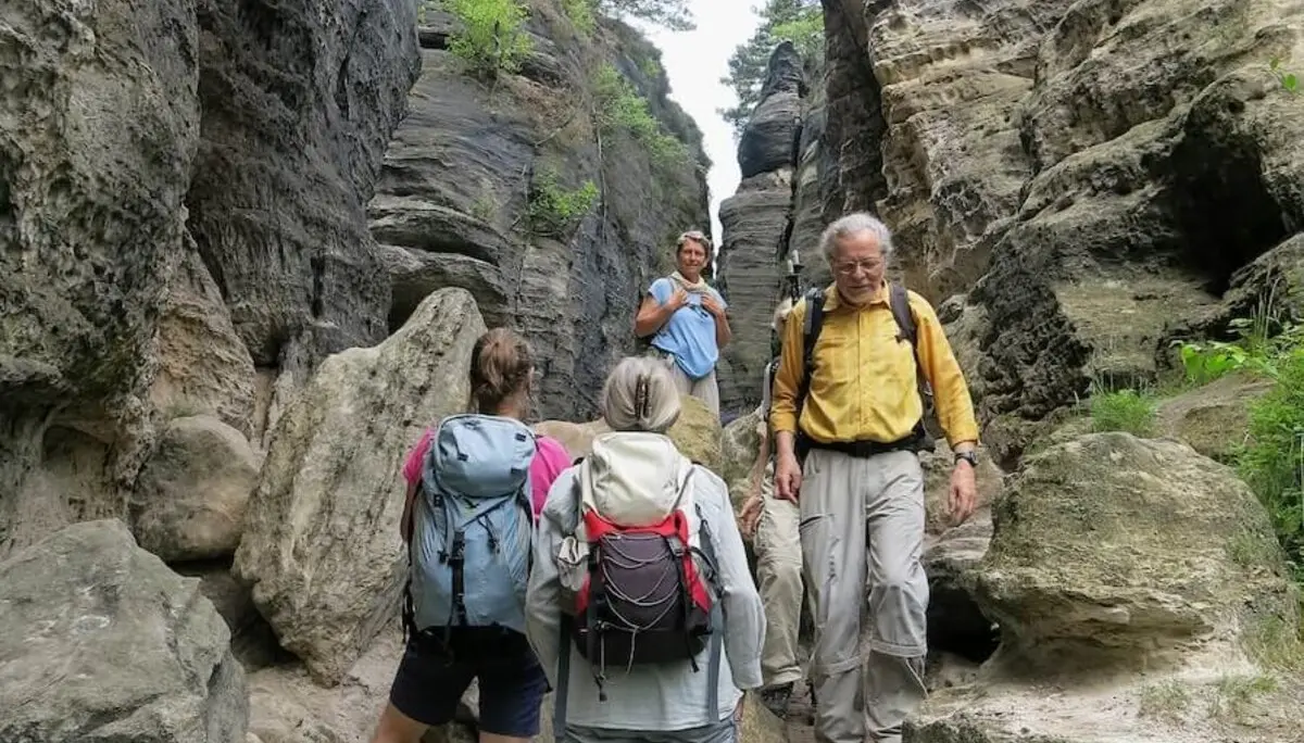 Bergwandern Elbsandstein 2023 Juni | © DAV Markt Schwaben/Erwin Matzinger