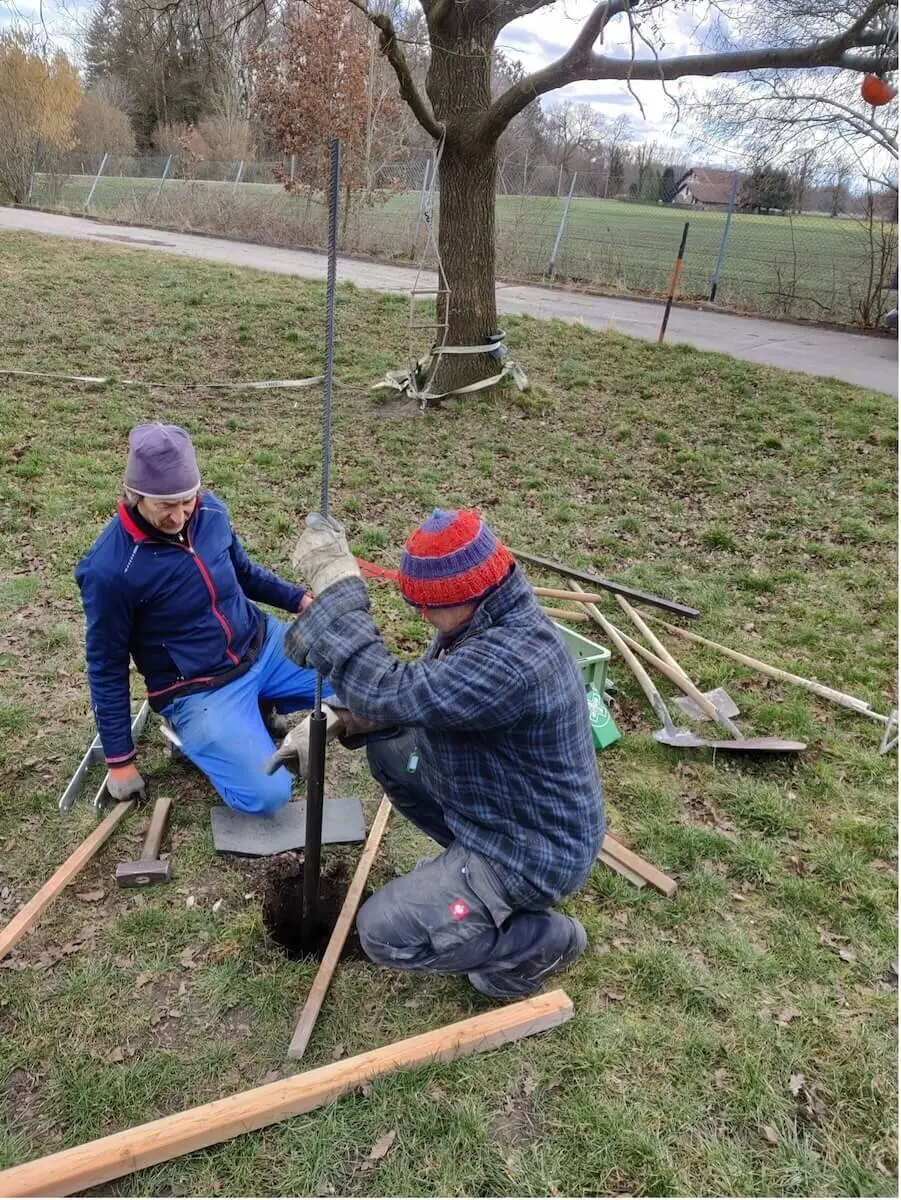 Arbeitsdienst März 2023 | © DAV Markt Schwaben | Foto Max Mayr