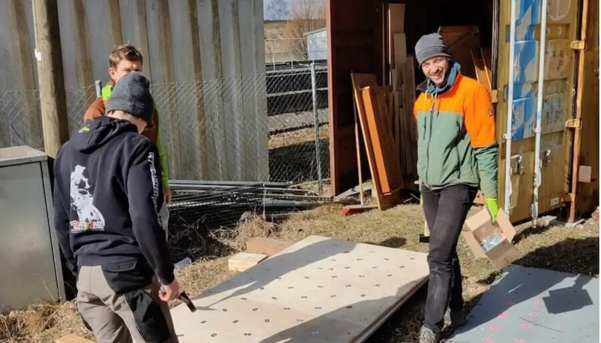 Arbeitsdienst März 2023 | © DAV Markt Schwaben | Foto Max Mayr