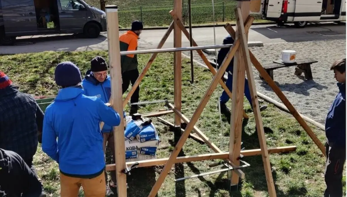 Arbeitsdienst März 2023 | © DAV Markt Schwaben | Foto Max Mayr