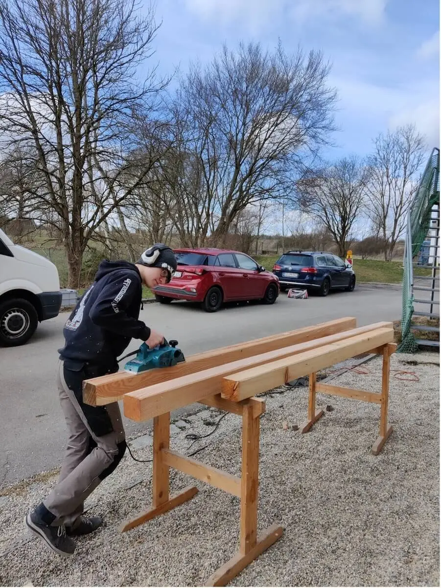 Arbeitsdienst März 2023 | © DAV Markt Schwaben | Foto Max Mayr