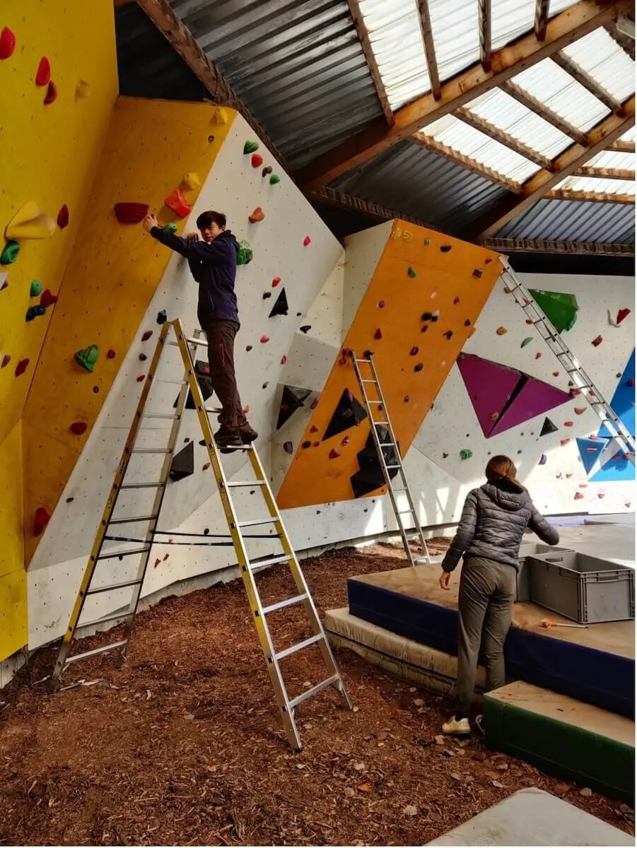 Arbeitsdienst März 2023 | © DAV Markt Schwaben | Foto Max Mayr