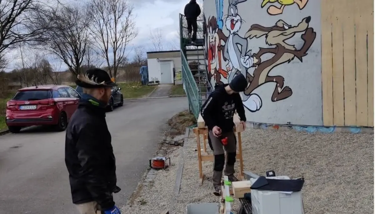 Arbeitsdienst März 2023 | © DAV Markt Schwaben | Foto Max Mayr