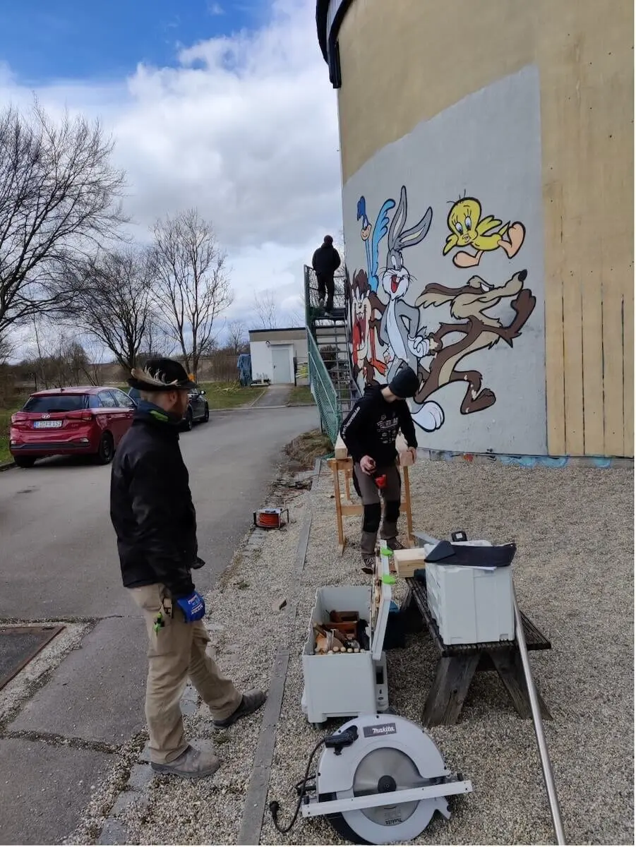 Arbeitsdienst März 2023 | © DAV Markt Schwaben | Foto Max Mayr