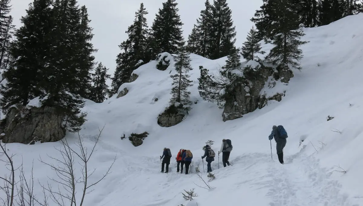 SPIRI Wanderung Februar 2023 | © DAV Markt Schwaben | Foto Erwin Matzinger