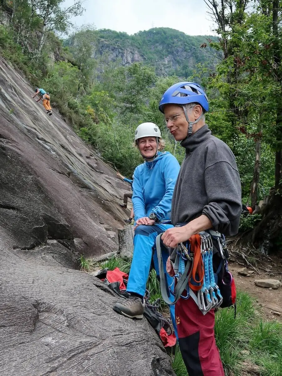 Klettern, Wandern, Radfahren Himmelfahrtswochenende 2023 Tessin | © DAV Markt Schwaben | Foto Susanne Mayerl