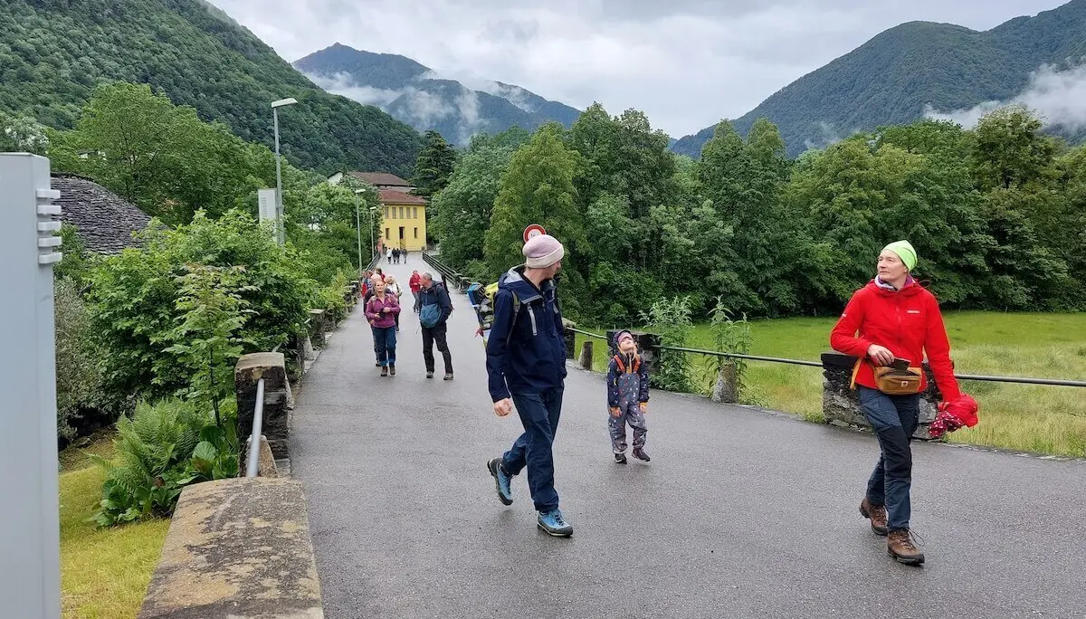 Klettern, Wandern, Radfahren Himmelfahrtswochenende 2023 Tessin | © DAV Markt Schwaben | Foto Lutz Gründel