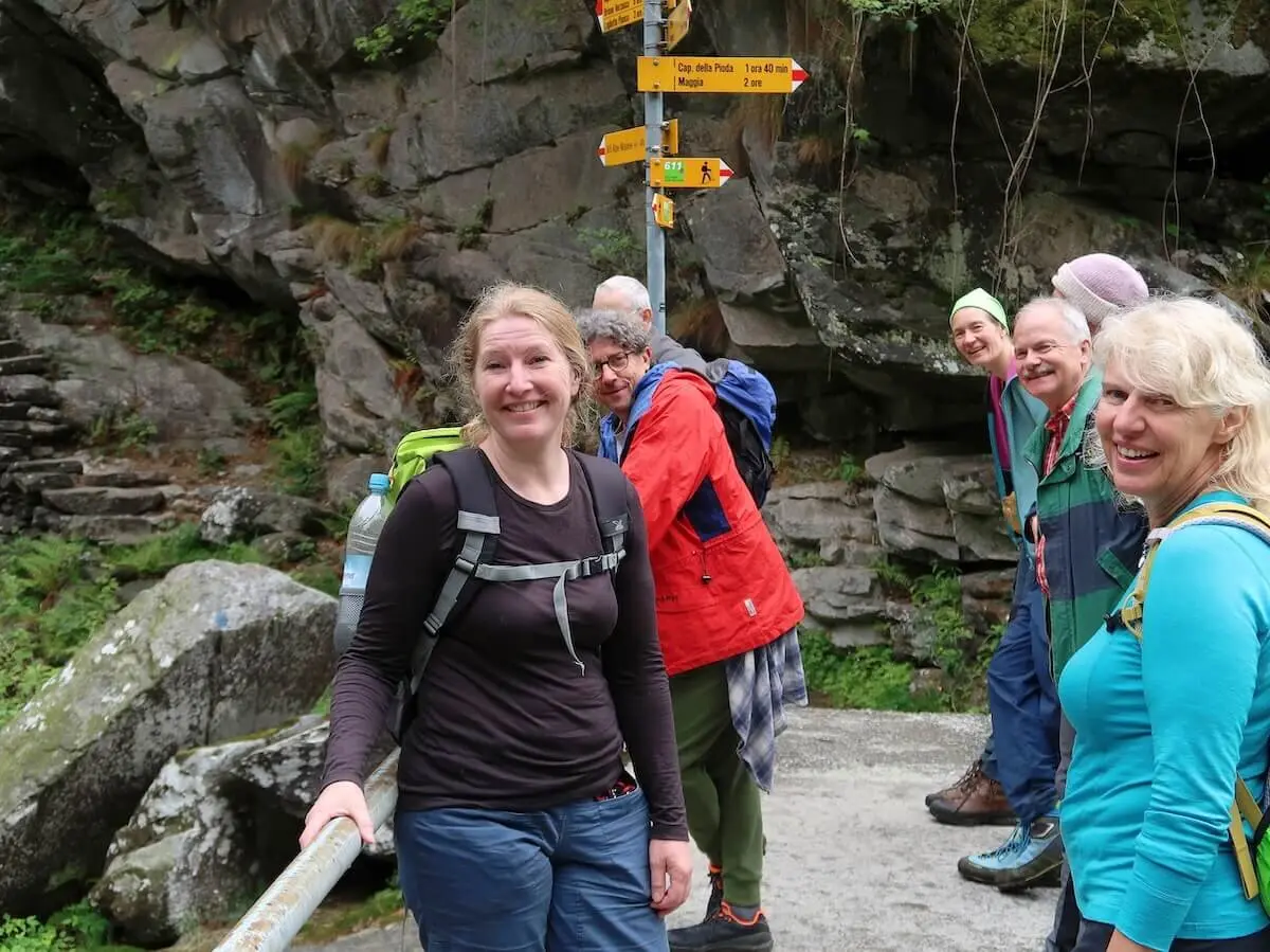 Klettern, Wandern, Radfahren Himmelfahrtswochenende 2023 Tessin | © DAV Markt Schwaben | Foto Susanne Mayerl