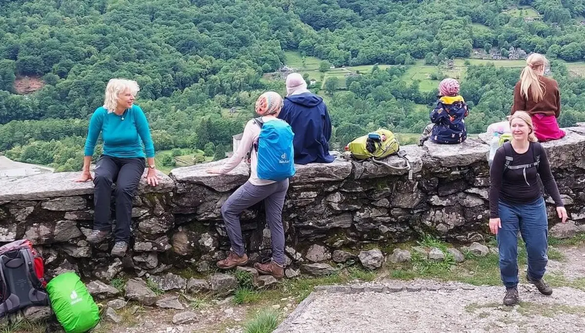 Klettern, Wandern, Radfahren Himmelfahrtswochenende 2023 Tessin | © DAV Markt Schwaben | Foto Lutz Gründel