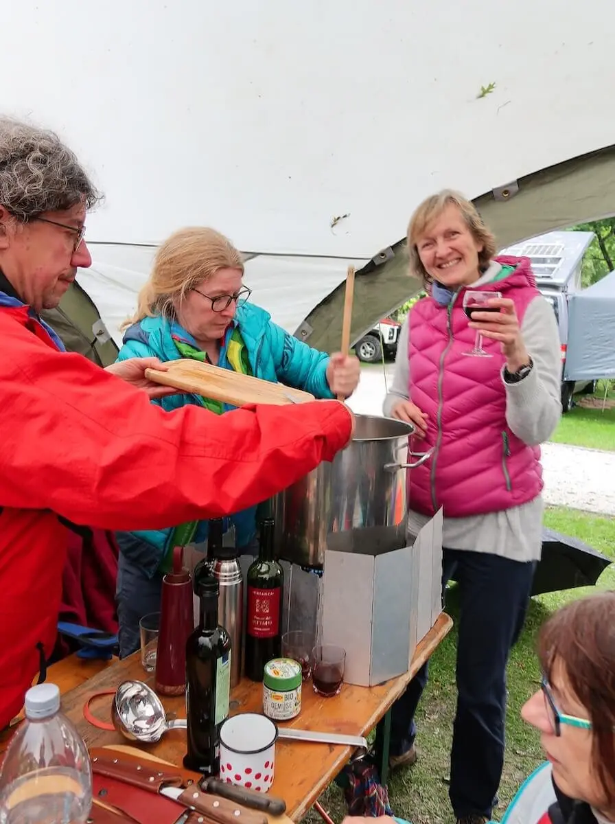 Klettern, Wandern, Radfahren Himmelfahrtswochenende 2023 Tessin | © DAV Markt Schwaben | Foto Susanne Mayerl