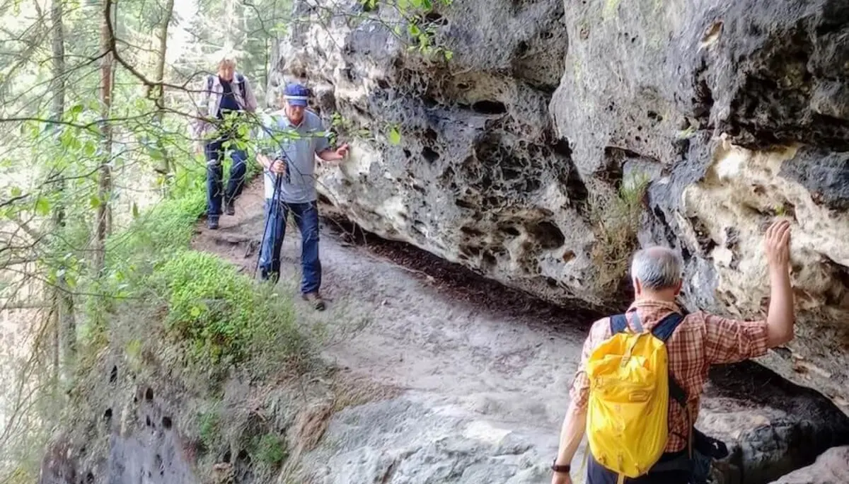 Bergwandern Elbsandstein 2023 Juni | © Sabine Hainz