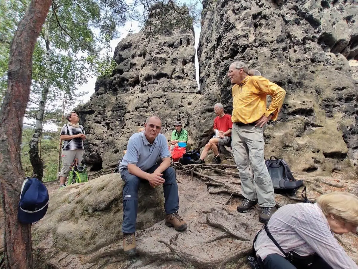 Bergwandern Elbsandstein 2023 Juni | © Jacqueline Kästner