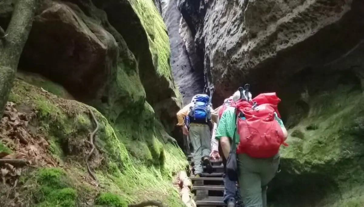 Bergwandern Elbsandstein 2023 Juni | © Sabine Hainz