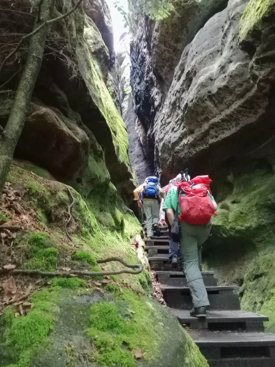 Bergwandern Elbsandstein 2023 Juni | © Sabine Hainz