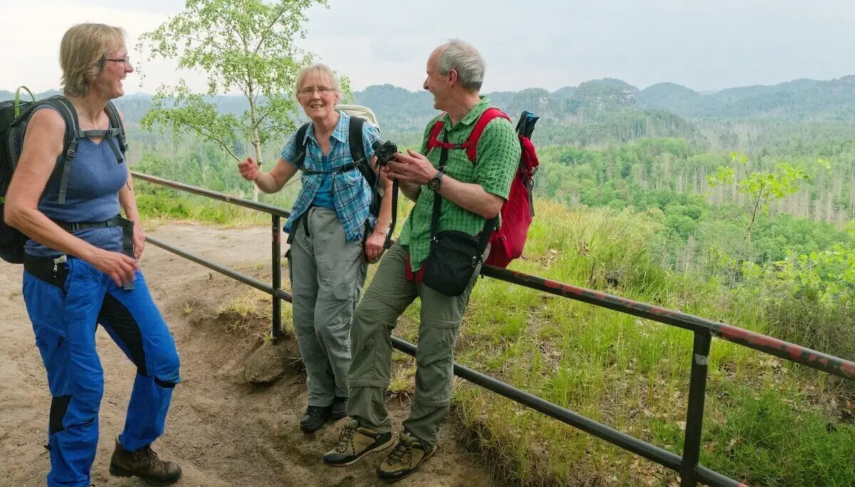 Bergwandern Elbsandstein 2023 Juni | © Lutz Gründel