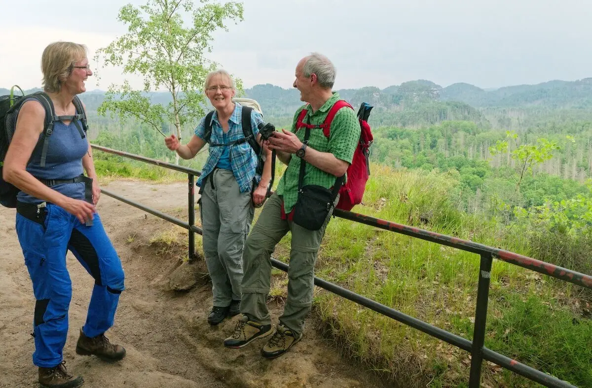 Bergwandern Elbsandstein 2023 Juni | © Lutz Gründel
