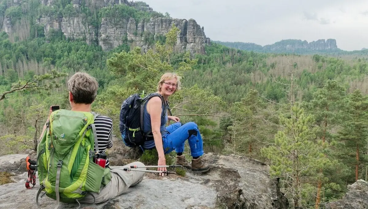 Bergwandern Elbsandstein 2023 Juni | © Lutz Gründel