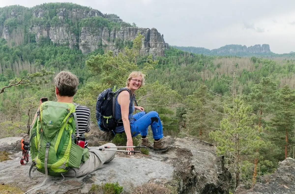 Bergwandern Elbsandstein 2023 Juni | © Lutz Gründel