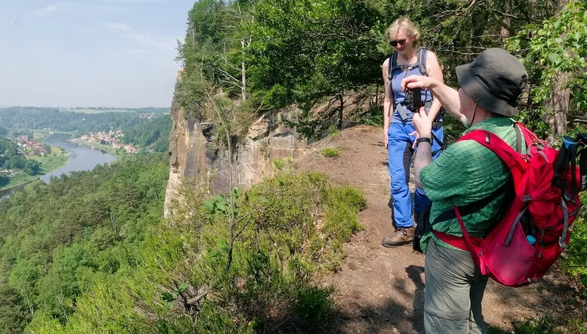 Bergwandern Elbsandstein 2023 Juni | © Lutz Gründel