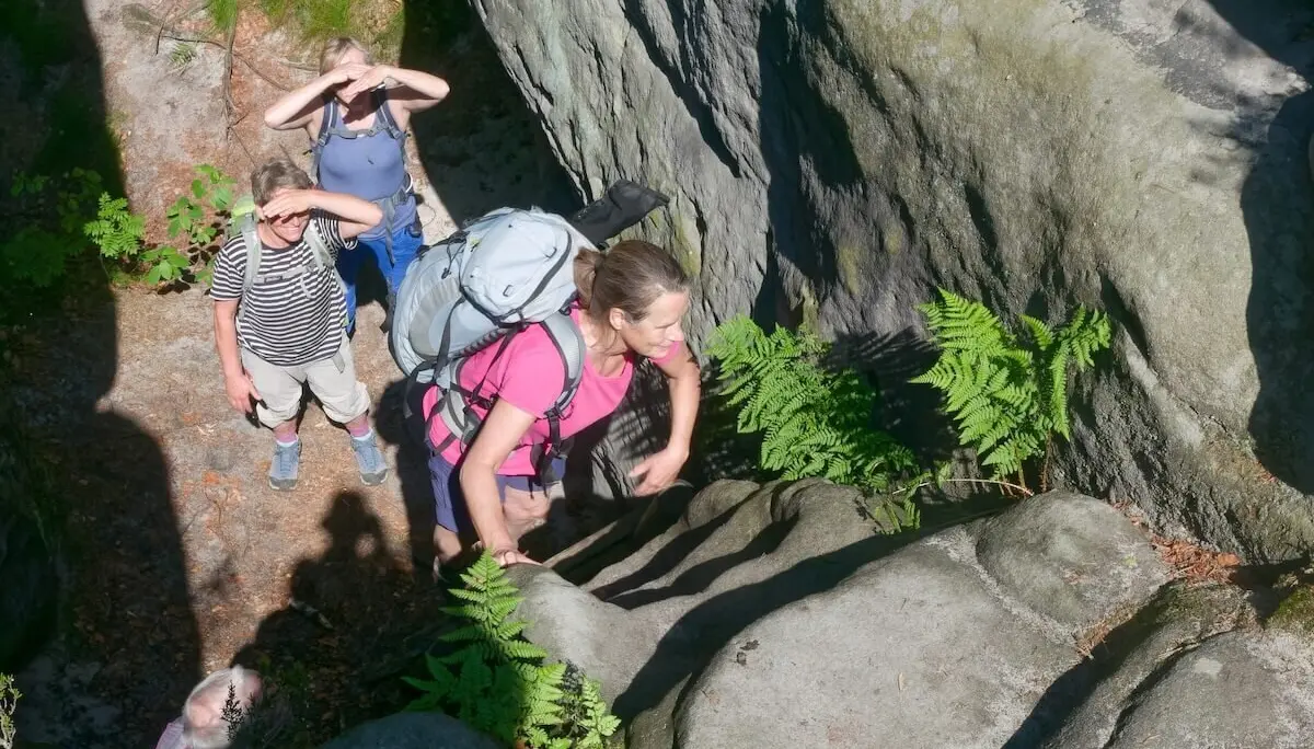 Bergwandern Elbsandstein 2023 Juni | © Lutz Gründel