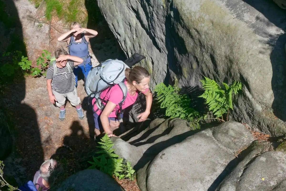 Bergwandern Elbsandstein 2023 Juni | © Lutz Gründel