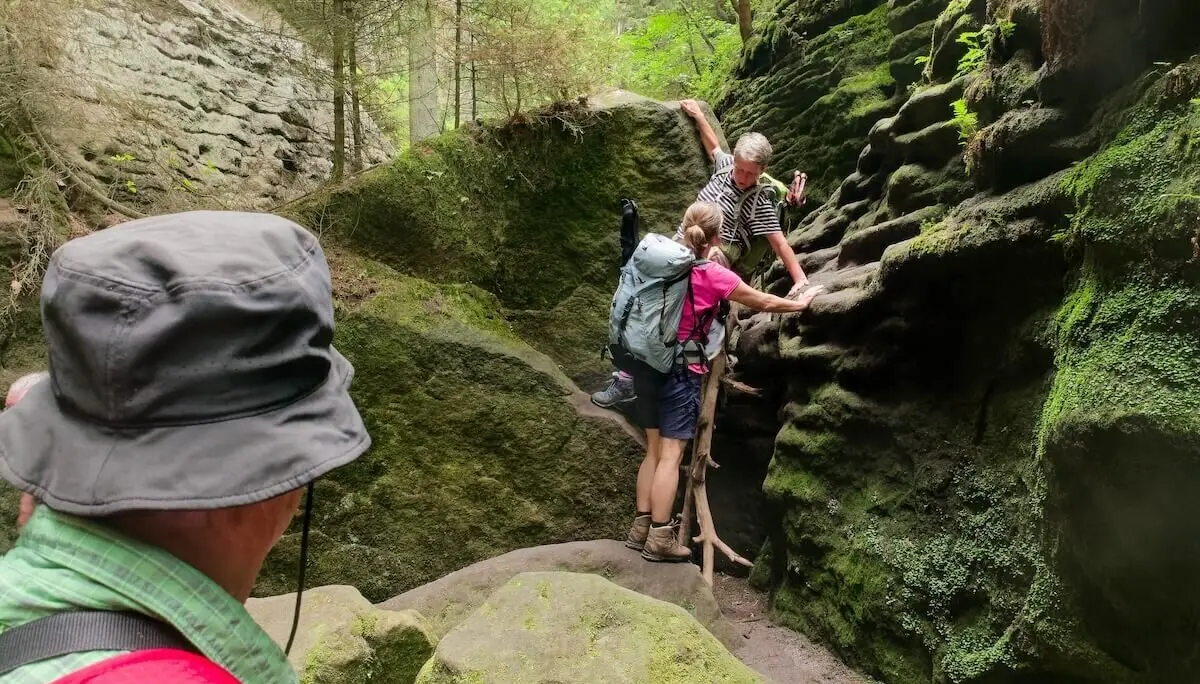 Bergwandern Elbsandstein 2023 Juni | © Lutz Gründel