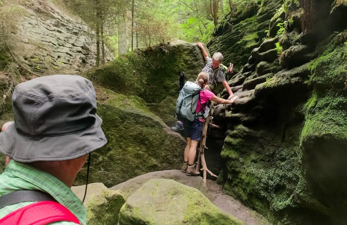 Bergwandern Elbsandstein 2023 Juni | © Lutz Gründel