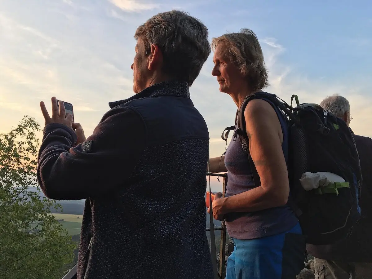 Bergwandern Elbsandstein 2023 Juni | © DAV Markt Schwaben | Foto Werner