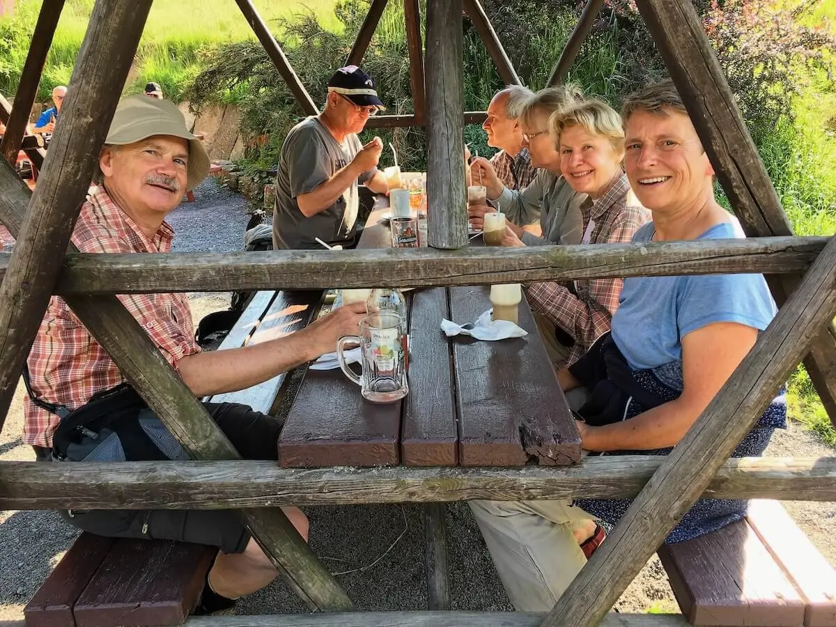 Bergwandern Elbsandstein 2023 Juni | © DAV Markt Schwaben | Foto Werner