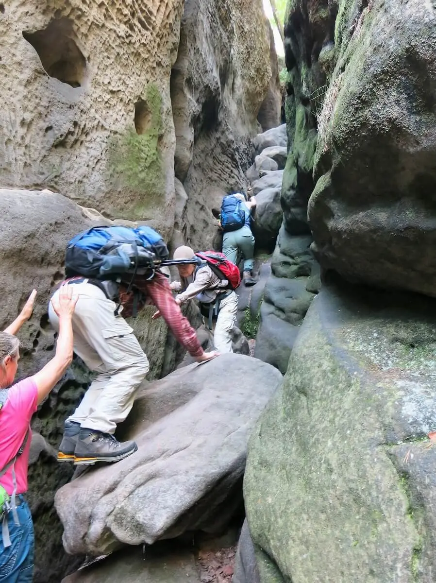 Bergwandern Elbsandstein 2023 Juni | © Erwin Matzinger