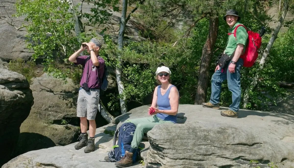 Bergwandern Elbsandstein 2023 Juni | © Lutz Gründel