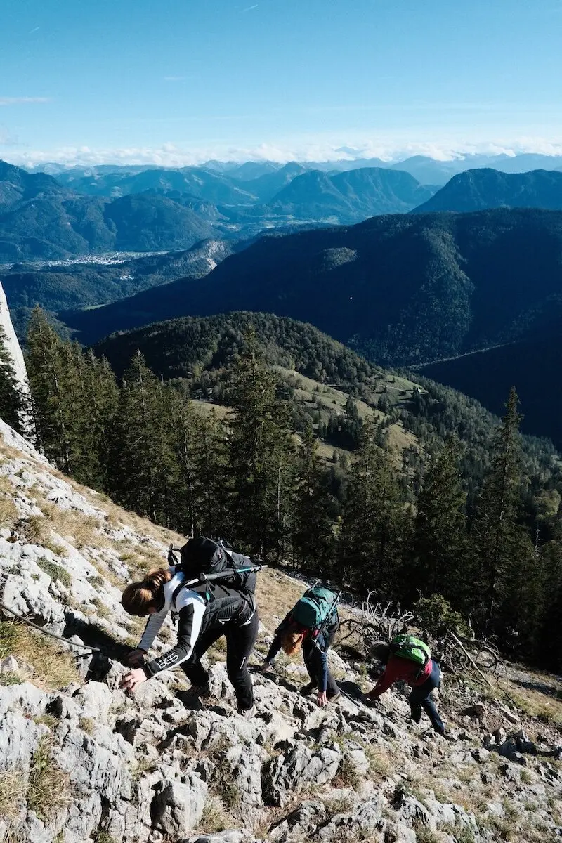 Jahreszeitwanderung Herbst 2023 Oktober | © DAV Markt Schwaben | Foto Bernhard Zech