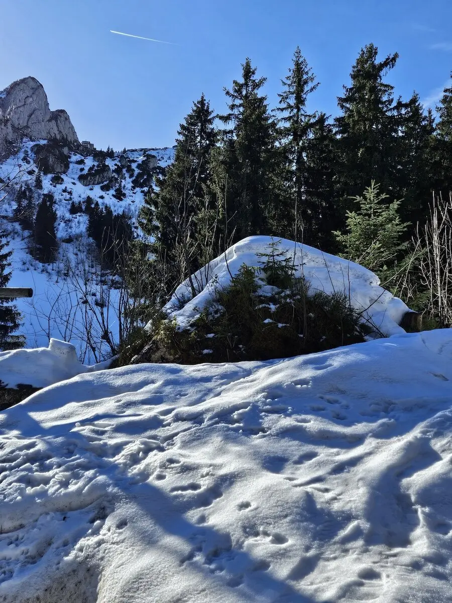Winterwanderung Buchsteinhütte 2024 Februar | © DAV Markt Schwaben | Foto Hubert Inhofer