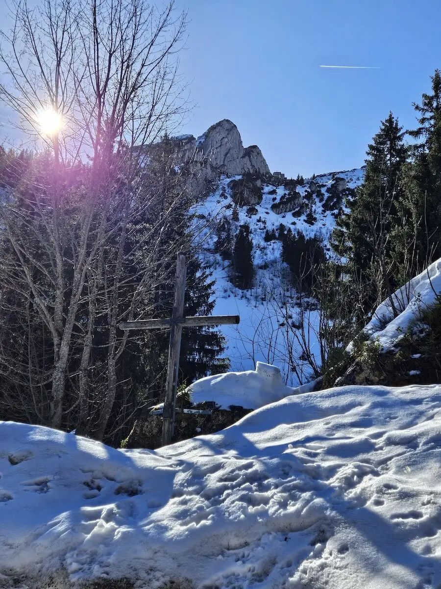 Winterwanderung Buchsteinhütte 2024 Februar | © DAV Markt Schwaben | Foto Hubert Inhofer
