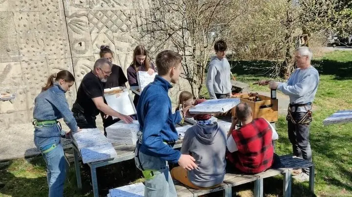 Arbeitsdienst März 2024 | © DAV Markt Schwaben | Foto Max Mayr