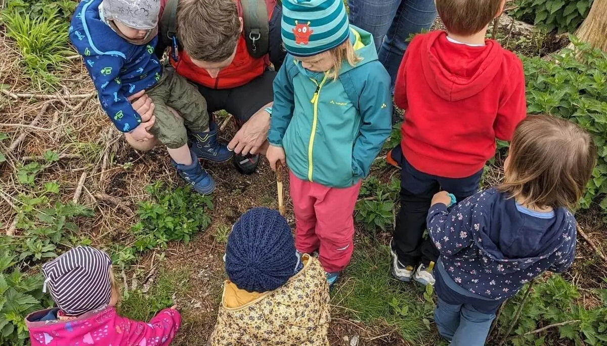 Spurensuche | © DAV Markt Schwaben/Silke Titze