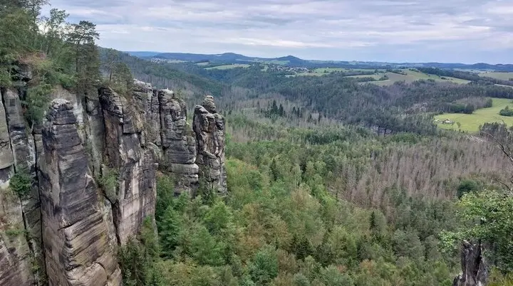 Wilde Touren im Elbsandstein Juni 2024 | © DAV Markt Schwaben | Foto Michaela Haaß