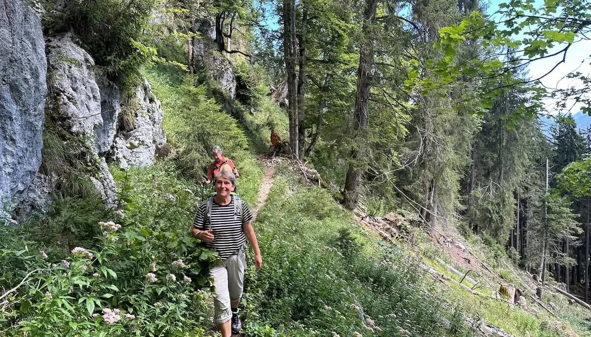 Jahreszeitenwanderung Sommer Taubensee 2024 August | © DAV Markt Schwaben | Foto Elke Kressirer