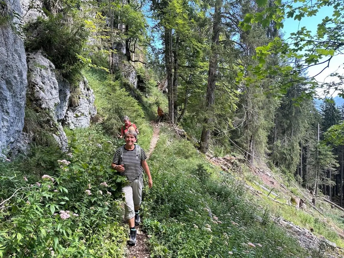 Jahreszeitenwanderung Sommer Taubensee 2024 August | © DAV Markt Schwaben | Foto Elke Kressirer