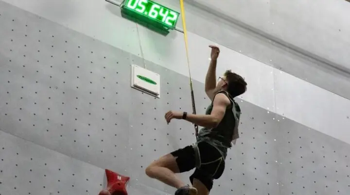 Aodhan Umlauf IFSC Youth European Championships Troyes 2024 | © IFSC