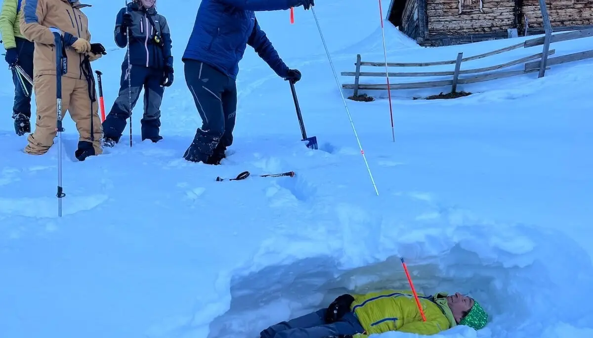 Skitourenausbildung 2024 | © DAV Markt Schwaben | Foto Markus Sellmeier