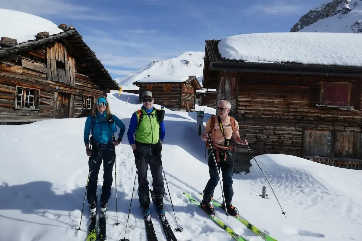 Skifreizeit Langwies 2024 Februar - Halden oberhalb Langweis | © DAV Markt Schwaben | Foto Walter Kressirer