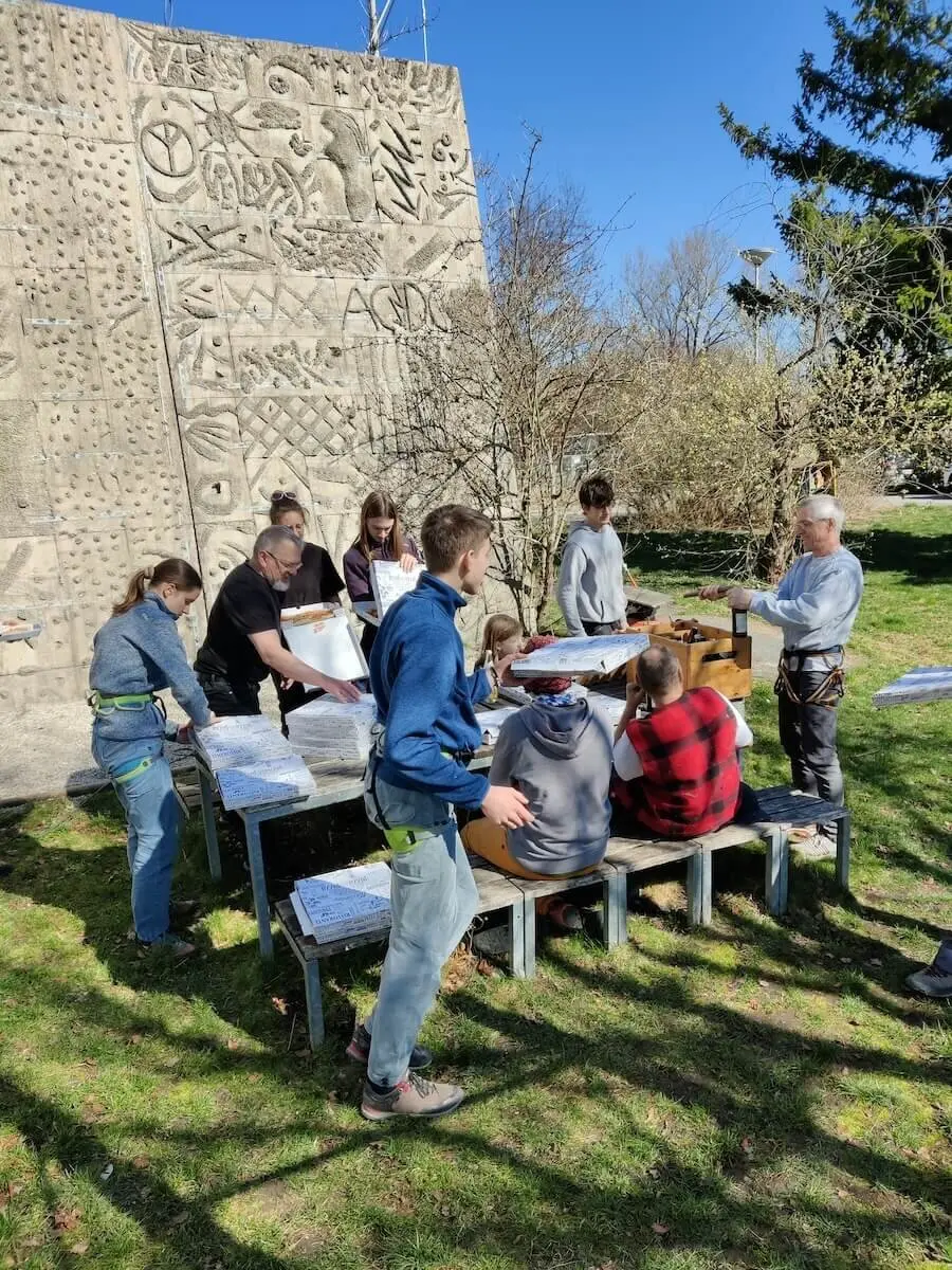 Arbeitsdienst März 2024 | © DAV Markt Schwaben | Foto Max Mayr