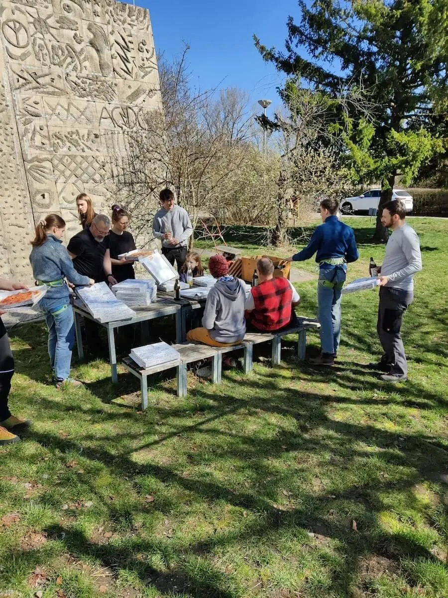 Arbeitsdienst März 2024 | © DAV Markt Schwaben | Foto Max Mayr