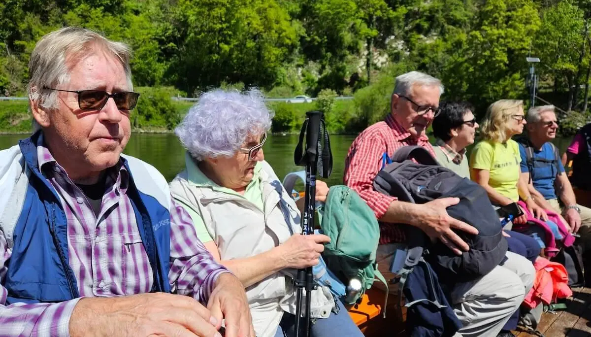 Wanderung Kelheim Kloster Weltenburg Seniorengruppe April 2024 | © DAV Markt Schwaben
